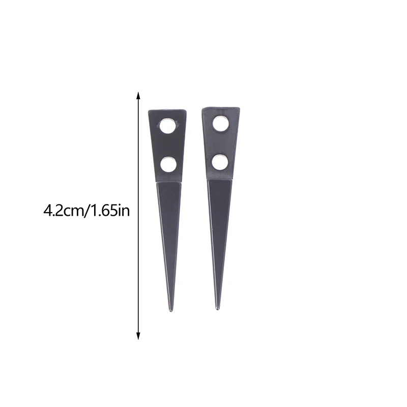 2pcs Insulated Straight Curved Tip Anti-static Ceramic Tweezers Electronic Industrial Ceramic Tweezers For Industry