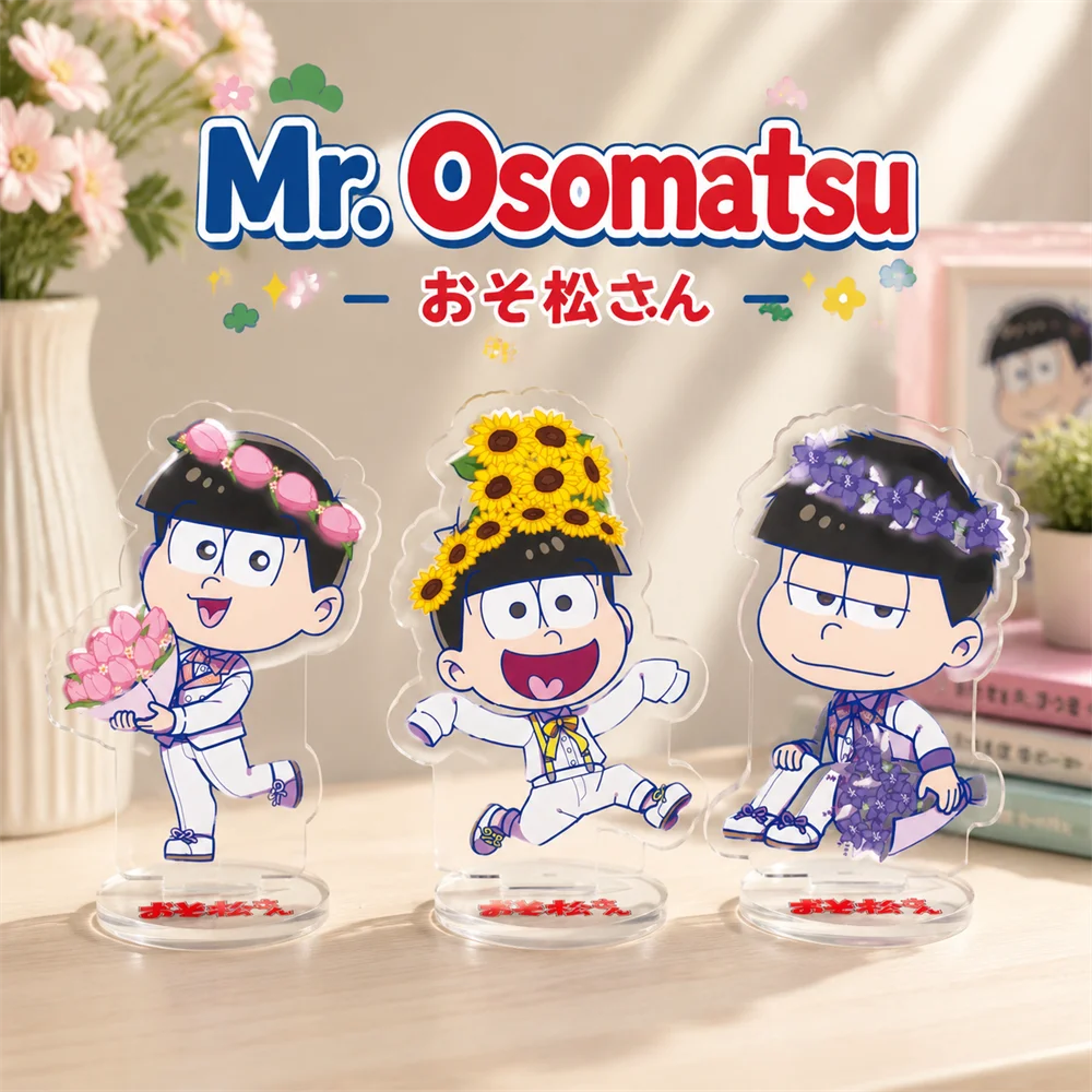 Anime Osomatsu-san 10cm Acrylic Stand Keychains Ichimatsu Tabletop Decorations Accessories Decor Gifts Exquisite Products