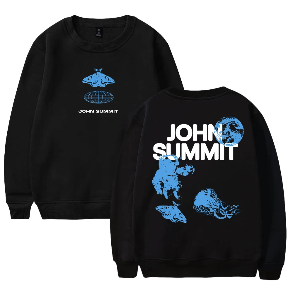 

John Summit Merch Sweatshirt 2024 Tour Crewneck Long Sleeve Streetwear Women Men Hip Hop Clothes