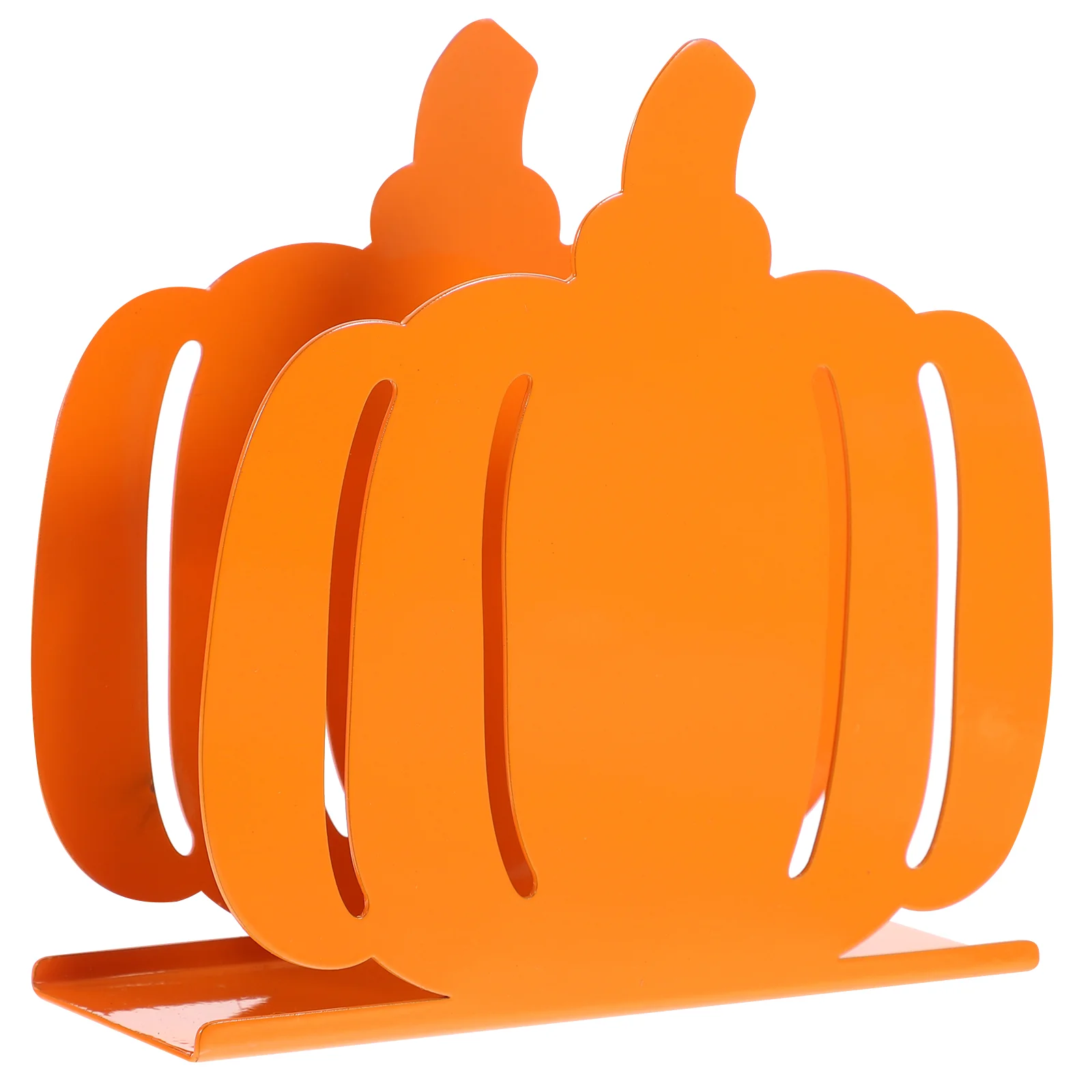 Halloween Theme Item Pumpkin Napkin Holder Tabletop Tissue Paper Stand Thanksgiving