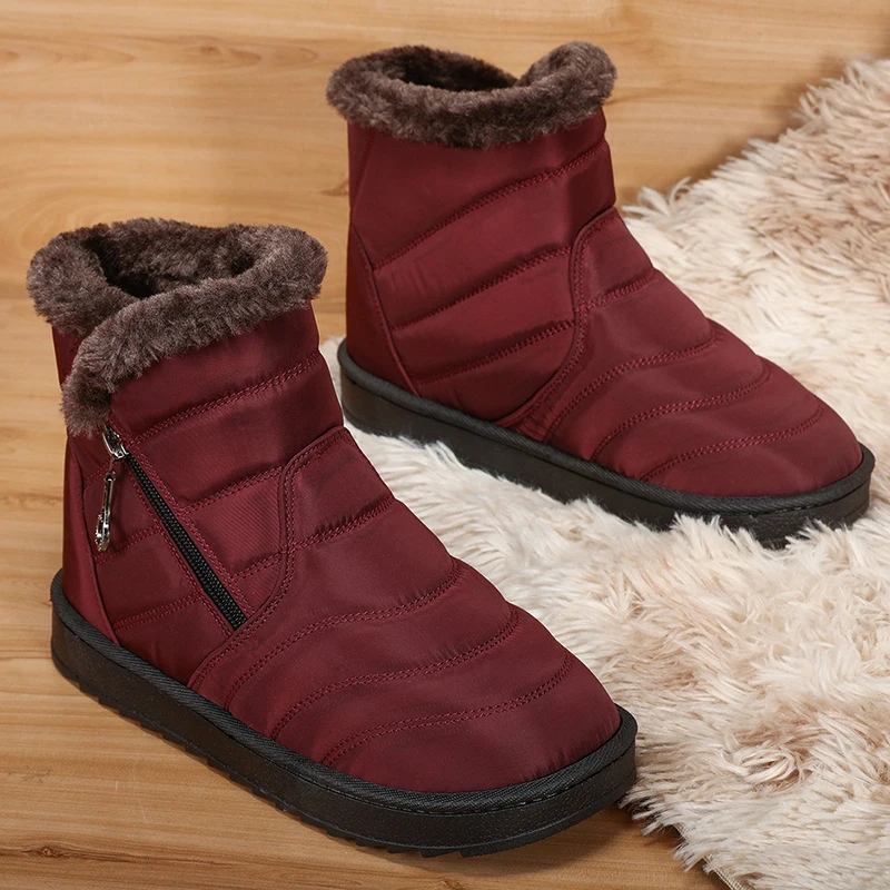 Women'S Fashion Hiking Boots - Women's Fashionable New Short Boots, Round-Toe