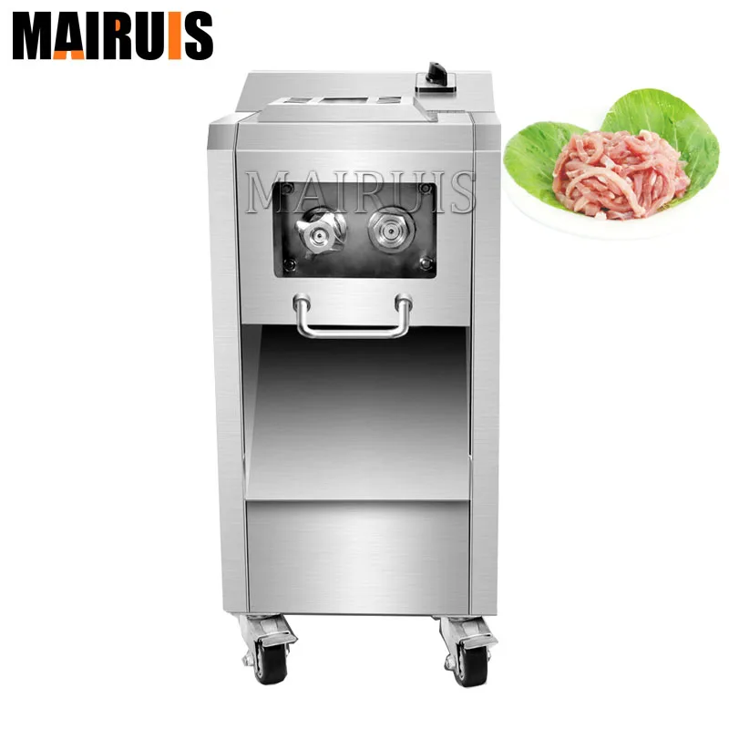 

110V 220V Electric Slicer Meat Cutter Machine Commercial Stainless Steel Vegetable Cutting Machine Shredded Diced Meat Slicer