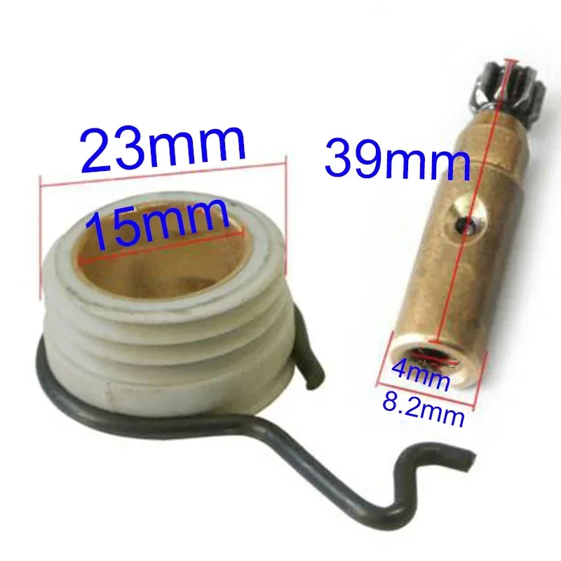 New Practical Useful Oil Pump Worm Tools Household MS210 MS230 MS250 Chainsaw 2pcs Replacement Accessories Engine