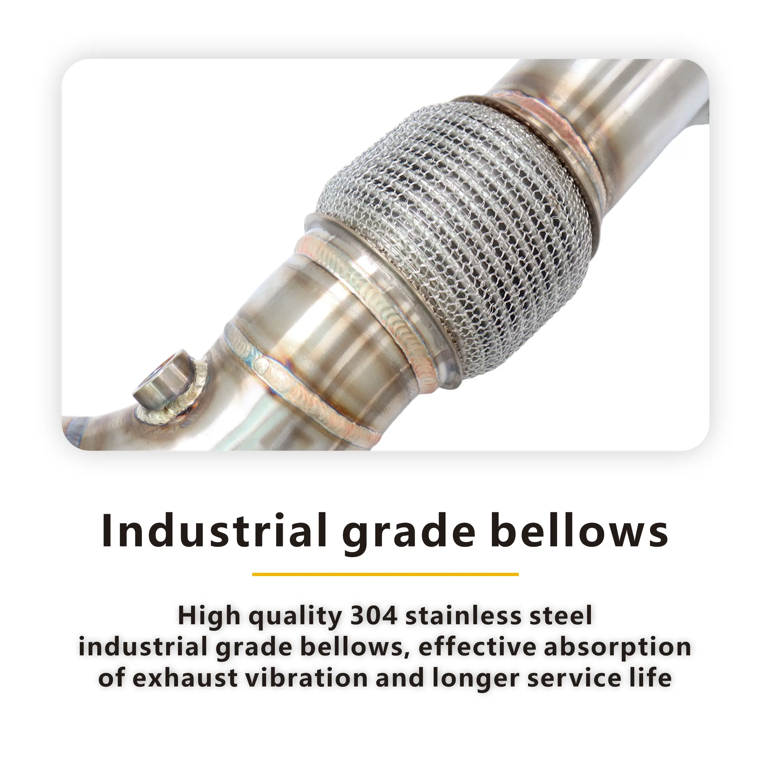 

﻿ HMD Shocking Price Downpipe For BMW G80 M3 G82 M4 G83 M4 G87 M2 3.0T S58 Exhaust System Stainless Steel