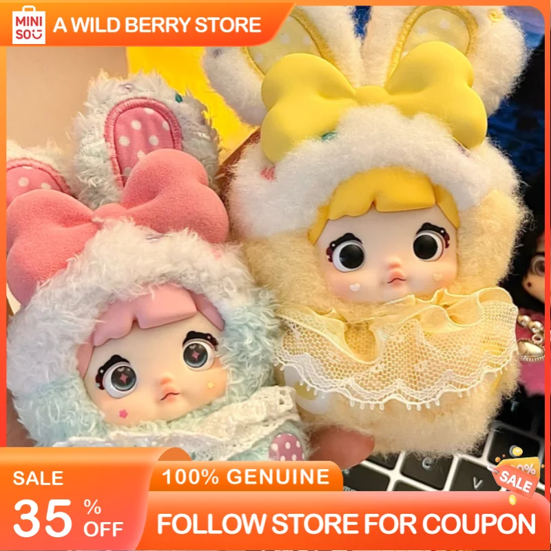 

Nommi официальная лицензированная серия Sweet Bunny, плюшевая слепая коробка, мягкая игрушка, подвесное украшение, милый моти, подарок на день рождения для ребенка, новинка 2023 г.