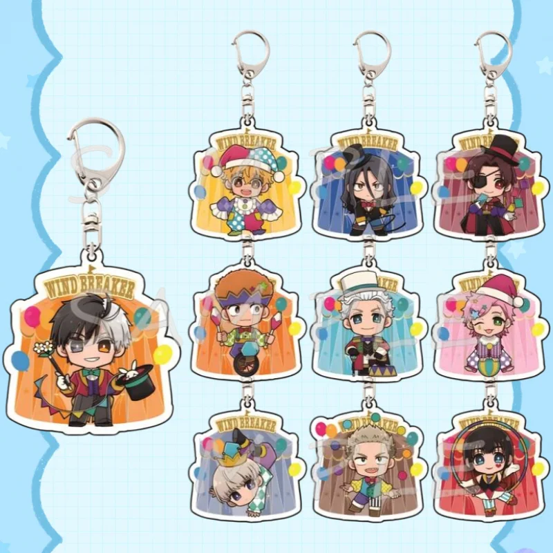Windbreaker Anime Merchandise - Llavero de acrílico para bolso, colgante