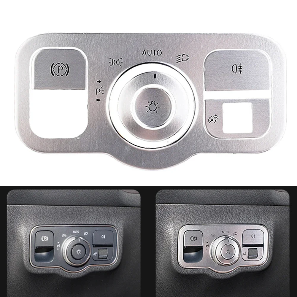 For benz GLB200 GLA CLA A180L A200L Sauna Light Switch Control Button Coverlet Scratch Degree Button Cover Trim  Merced