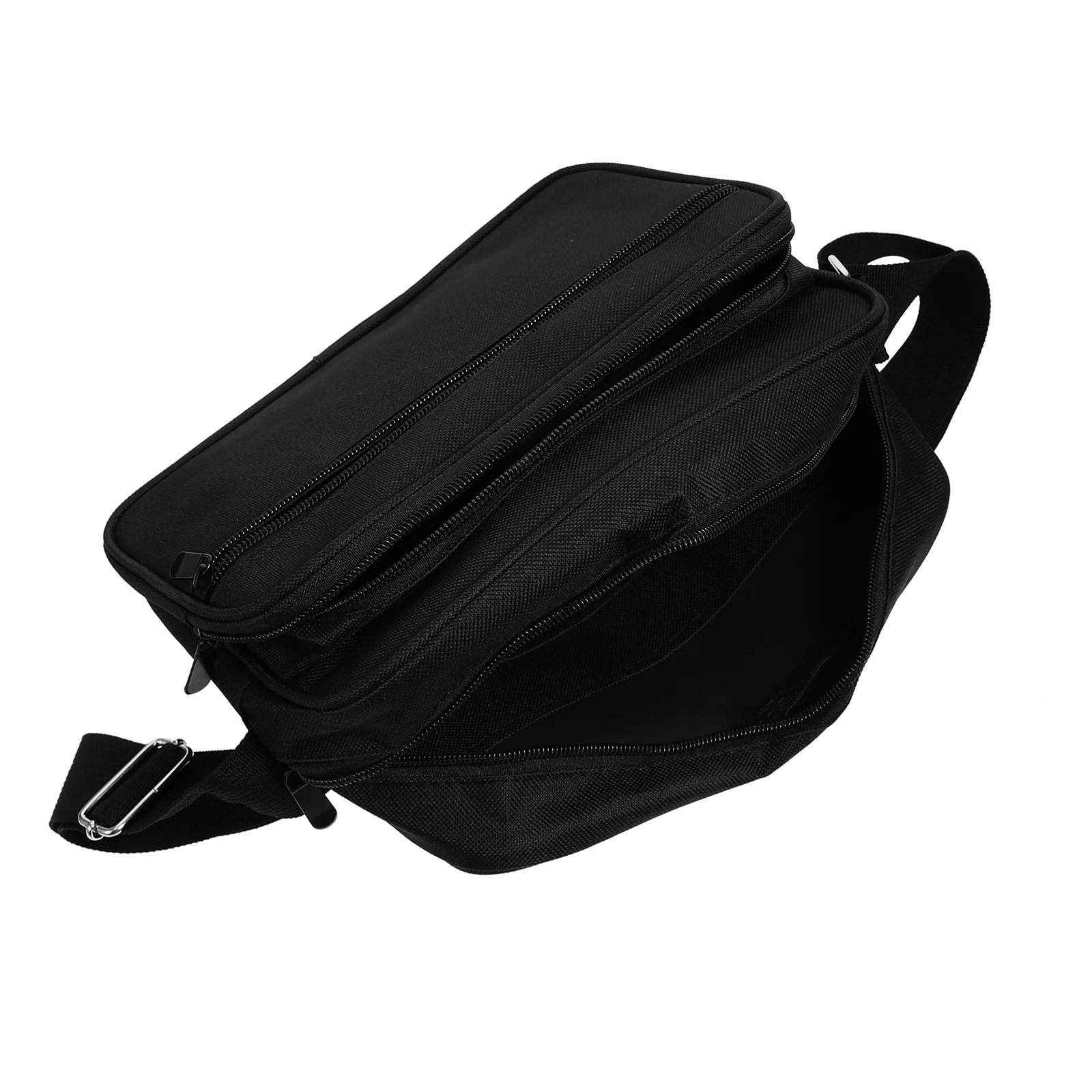 Borsa per attrezzi multifunzionale Cinghia regolabile in tela resistente per elettricista Falegname Riparazione Borsa a tracolla per il trasporto