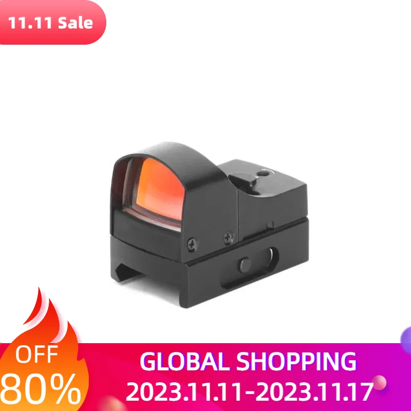 mini red dot Optics Sight For Hunting Holographic Reflex airsoft accesories Riflescope Tactical Sight Scope