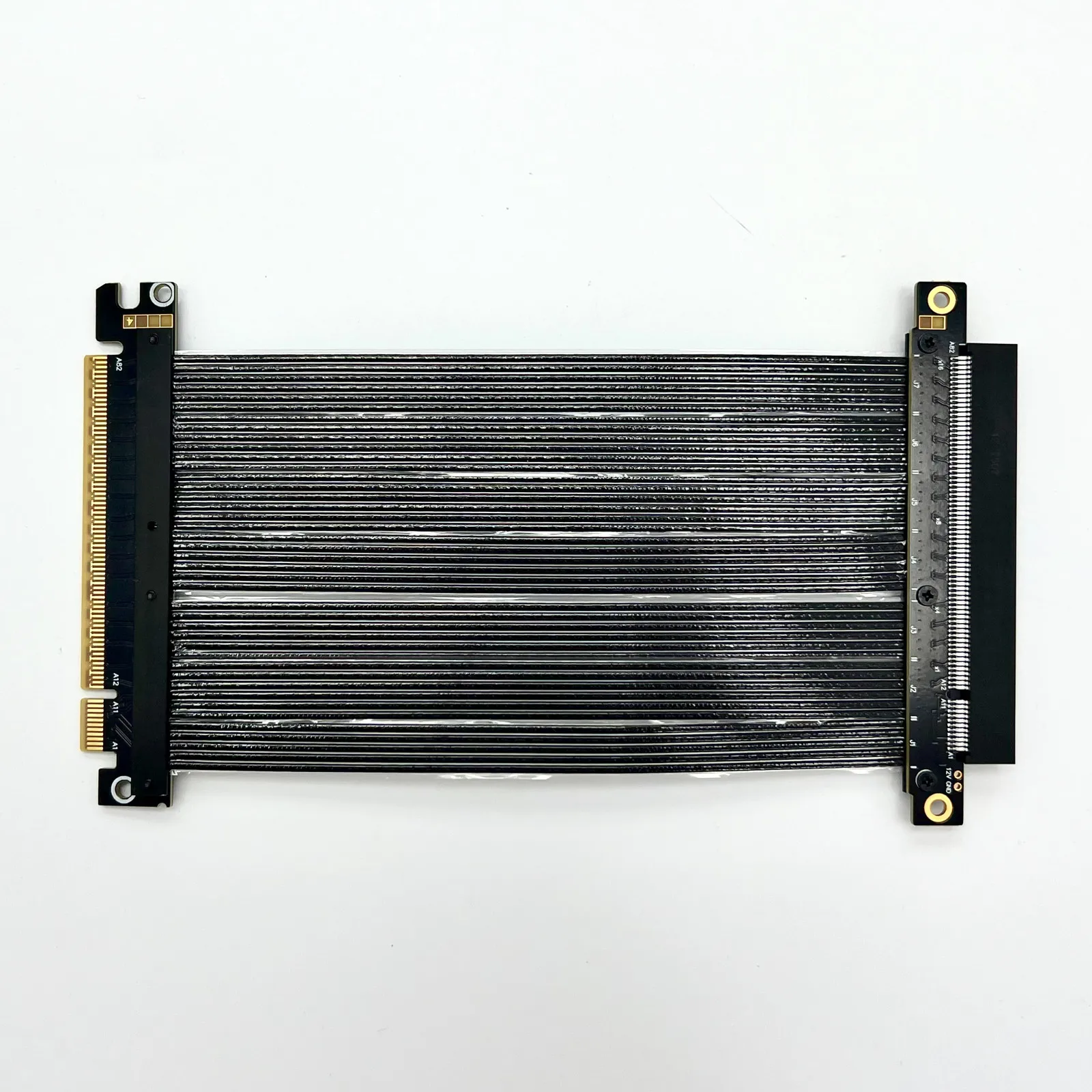 PCIE 5.0 X16 Riser Cable 512Gbps High Speed Flexible GPU Extension Riser Cable for PC Cases Servers ITX Builds Computer RTX 5090