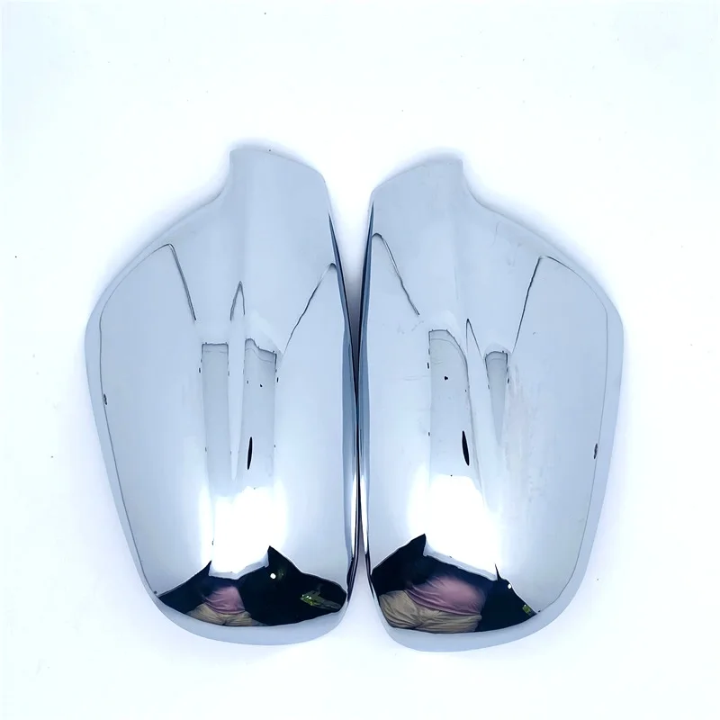 For 2004-2012 Peugeot 307 Door Side Wing Mirror Chrome Cover Rear View Cap Accessories 2pcs per Set Car Stying