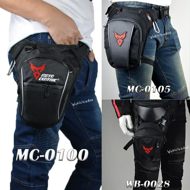 Fashion Waterproof Leg Bag Motorcycle Gloves Luggage Ride Bag Outdoor Casual Waist Bag Fanny Pack Bag Moto Bike Hip Belt Bag