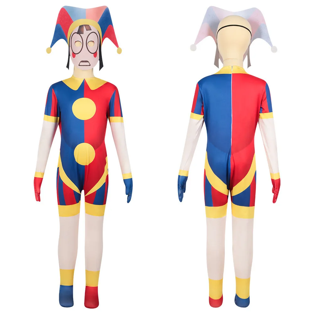 Kostium Magiczny Cyrk, przebranie na Halloween, Pamni Jakes, Złoty Piosenkarz, tradycyjny strój damski, strój na występy sceniczne