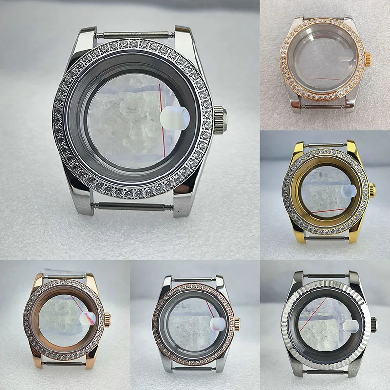 

Корпус NH Watch 36, аксессуары для часов NH Watch 35, корпус 36 мм/39 мм, нержавеющая сталь 904l, сапфировое стекло, аксессуары для часов