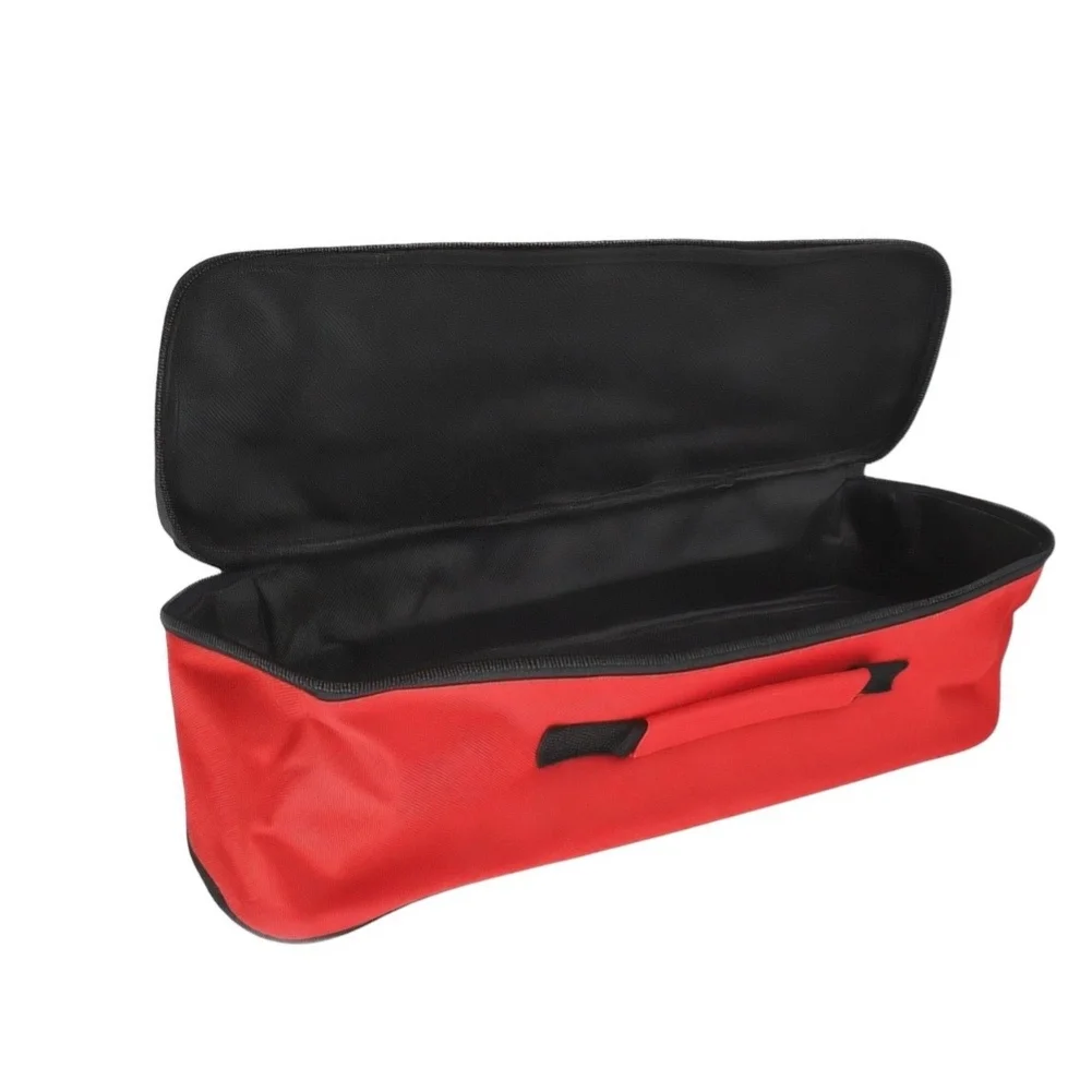 18-Inch Oxford Cloth Tote for Electricians Featuring Spacious Interior and Double Zipper for Drills Batteries and Hand Tools