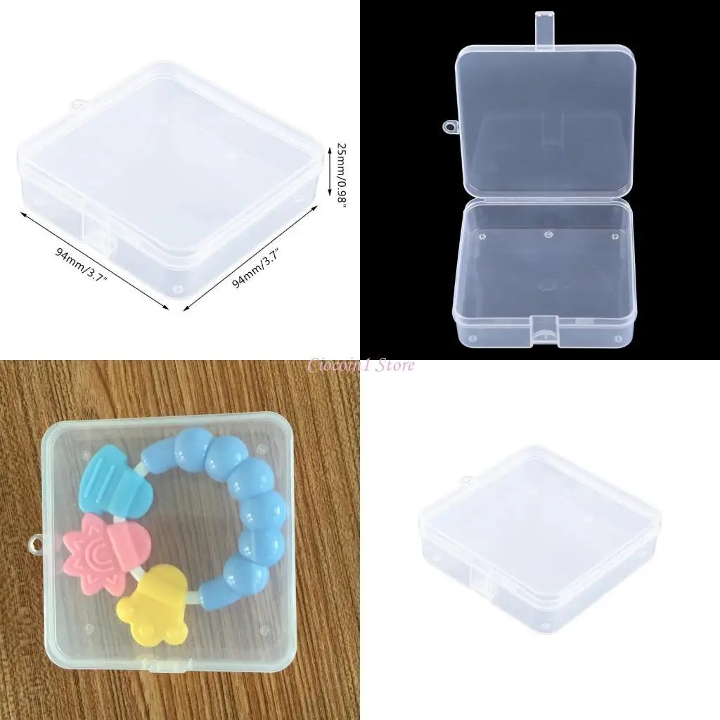 

Y1UB Portable Unisex Baby Boy Girl Infant Pacifier Nipple Cradle for Case Holder Box