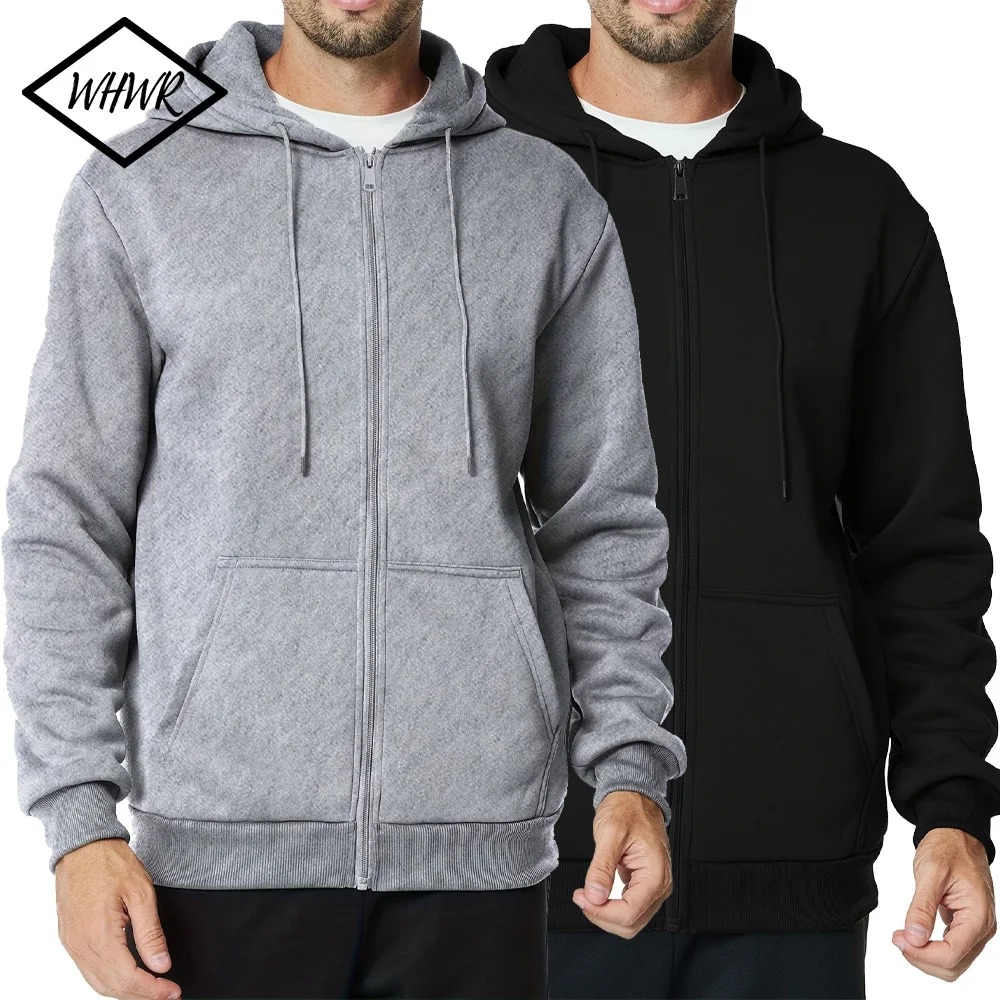 

Autumn Men's Jacket Coat Long Sleeve Sweatshirts Oversized Zipper Hoodies Streetwear Loose Man Hoodies Casual Jacket