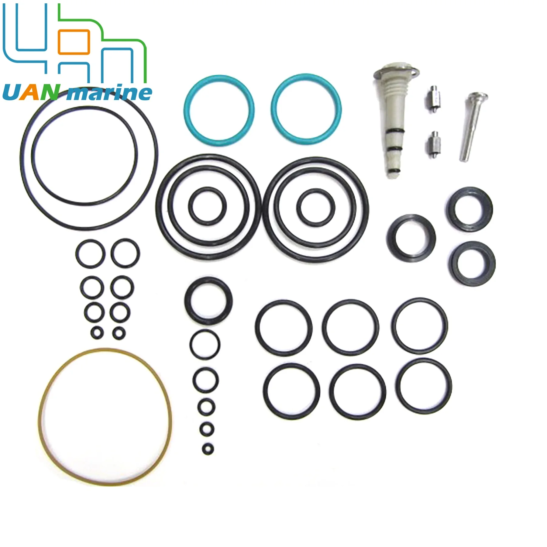 

893929A01 Power Trim Tilt Seal Kit for Mercury Outboard V6 135 140 150 175 200 225 250 HP Motors 8M0127334 25-62702 17-821539