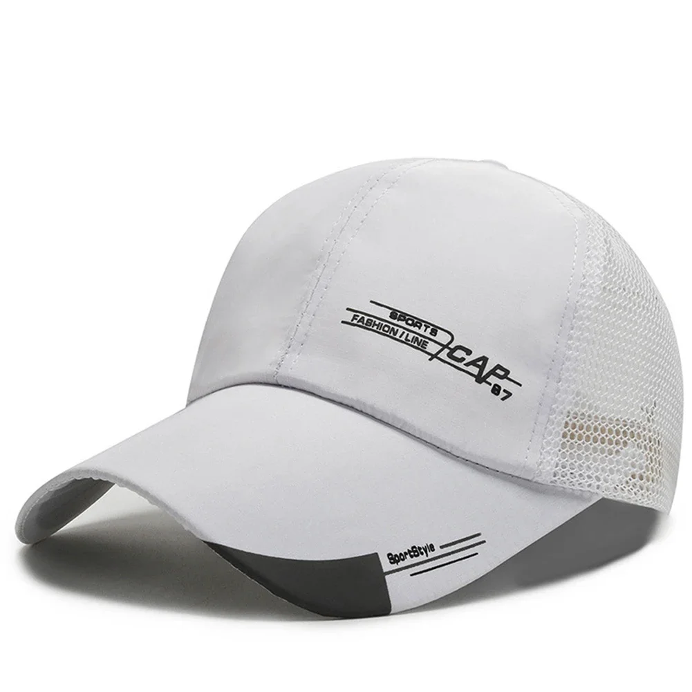 Men/Women Baseball Cap Label-Stick Sunhat Outdoor Breathable Hip-Hop Baseball Hats Casquette Adjustable Multicolor Sports Cap