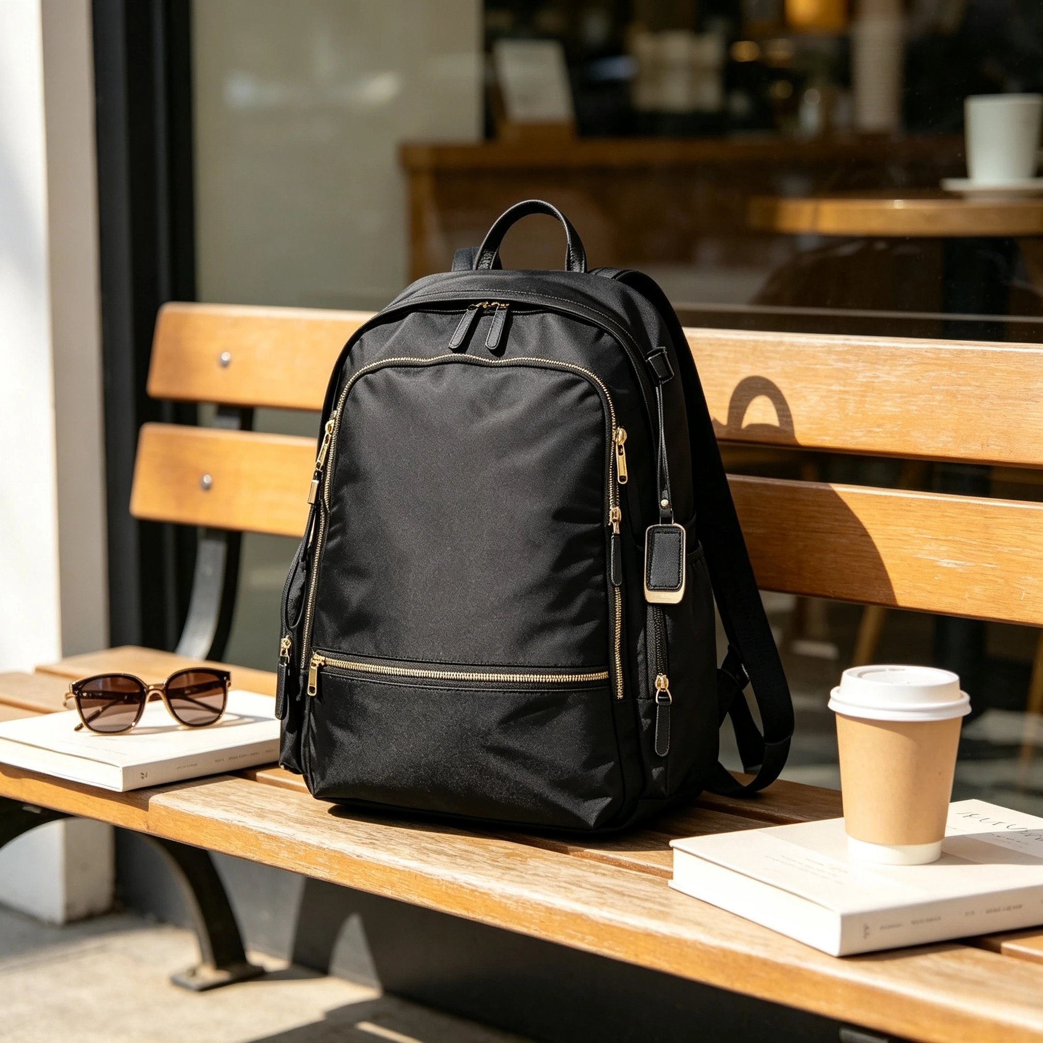 

New Ballistic Nylon Women's Backpack Outdoor Casual Lightweight Waterproof Large Capacity Rucksack Bags Wear