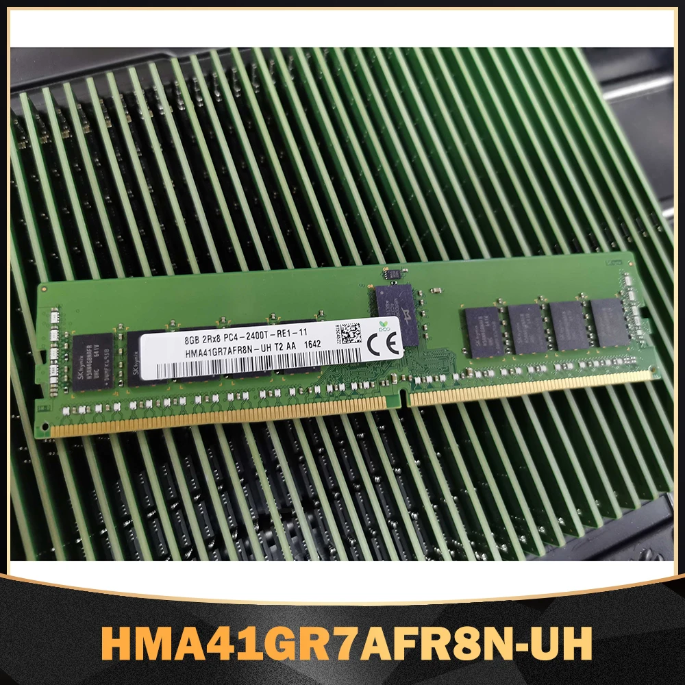 

1PCS RAM 8GB 8G 2RX8 PC4-2400T REG For SK Hynix Server Memory HMA41GR7AFR8N-UH