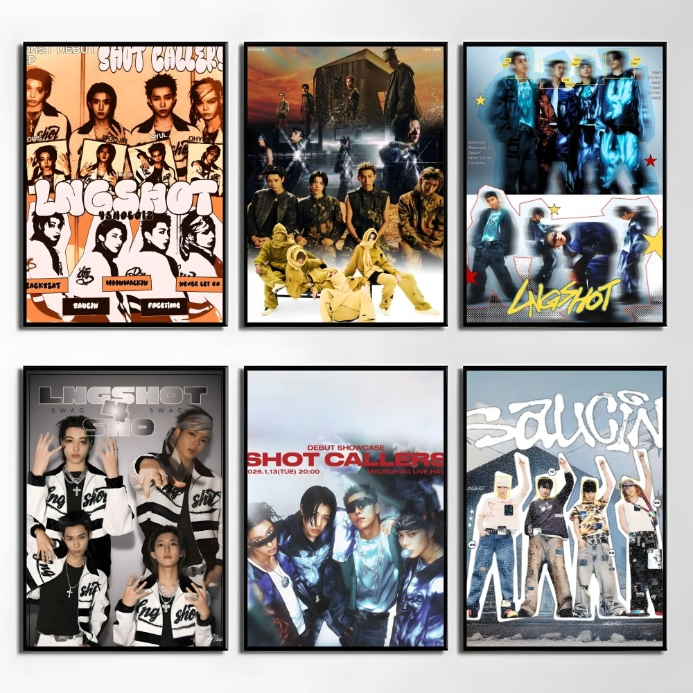 

Kpop Band Il-LNGSHOT Poster Elegant And Affordable Wall Art Stickers For Dormitory Living Room And Bedroom Spaces