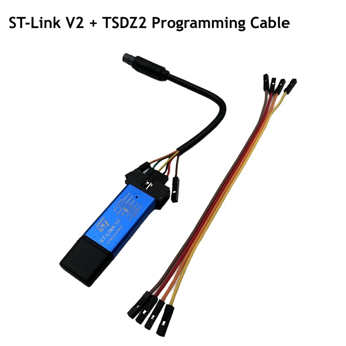 

Для Tongsheng TSDZ2 OSF обновление прошивки с открытым исходным кодом, контроллер двигателя, мигающий ST-Link V2, комплект USB-программирования
