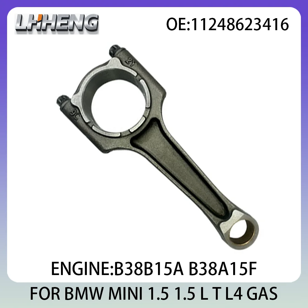 

1PCS Connecting Con Rod New Set 1.5L 1.5 L T L4 GAS FOR BMW 1 2 3 4 X1 X2 MINI 2014-2023 11248623420 B38B15A B38A15F 11248623416