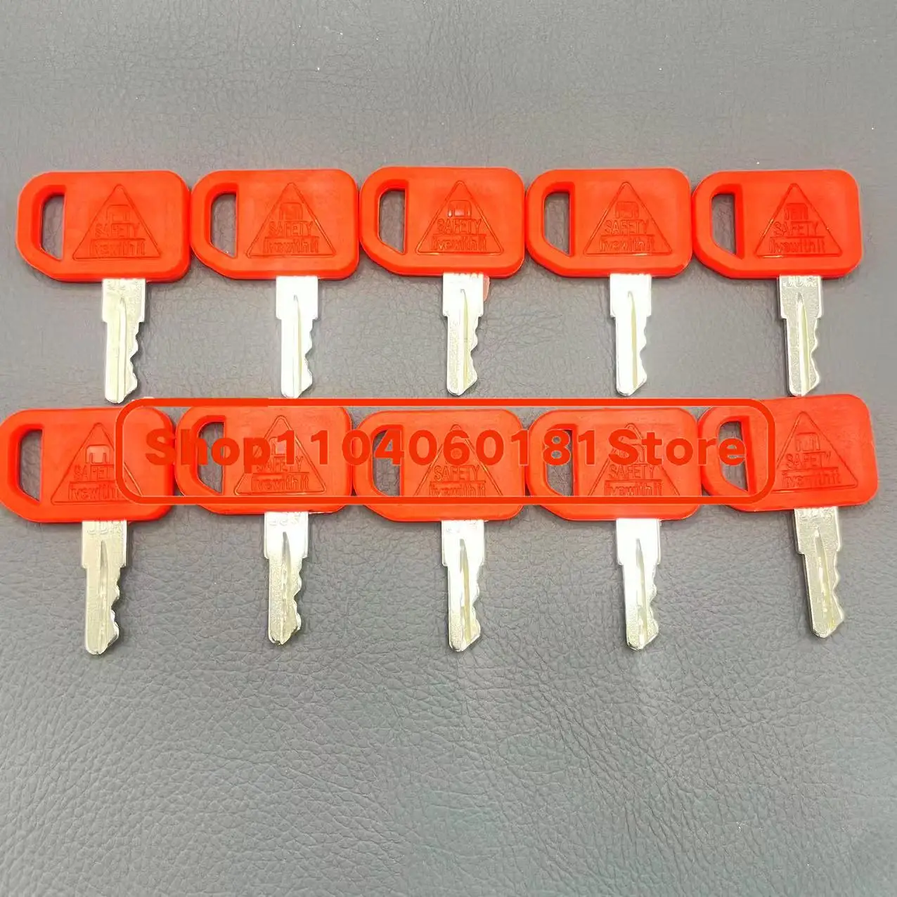 

2Pcs JDR Excavator Keys fits for AT195302 AR51481 600 Loaders NEW