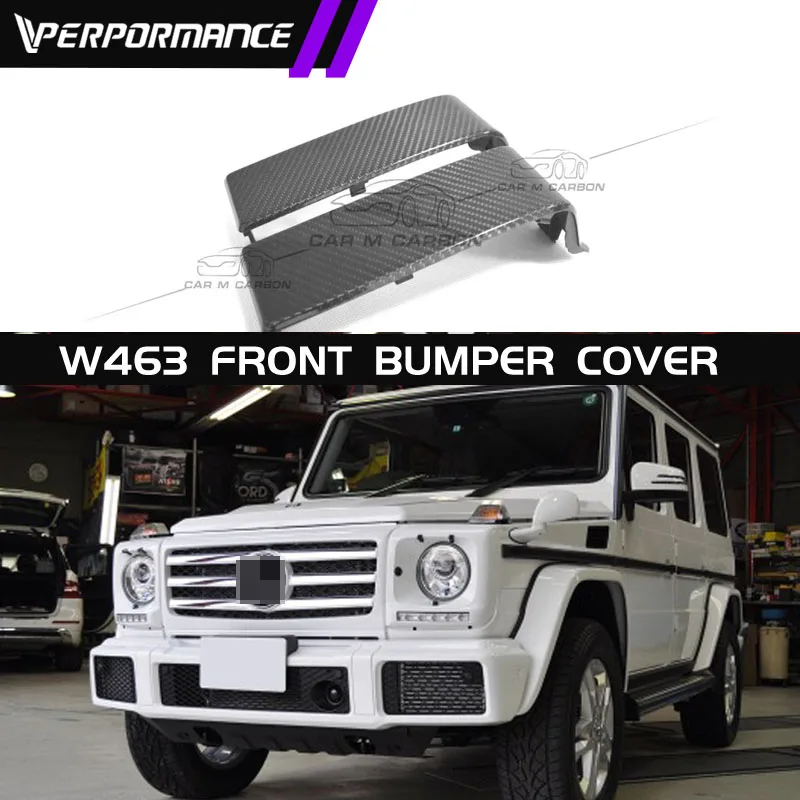 

G Class W463 G63 G65 G500 Front Bumper Cover Parts 1990~2018y With Carbon Fiber Material Bumper Parts Cover for Auto Cars