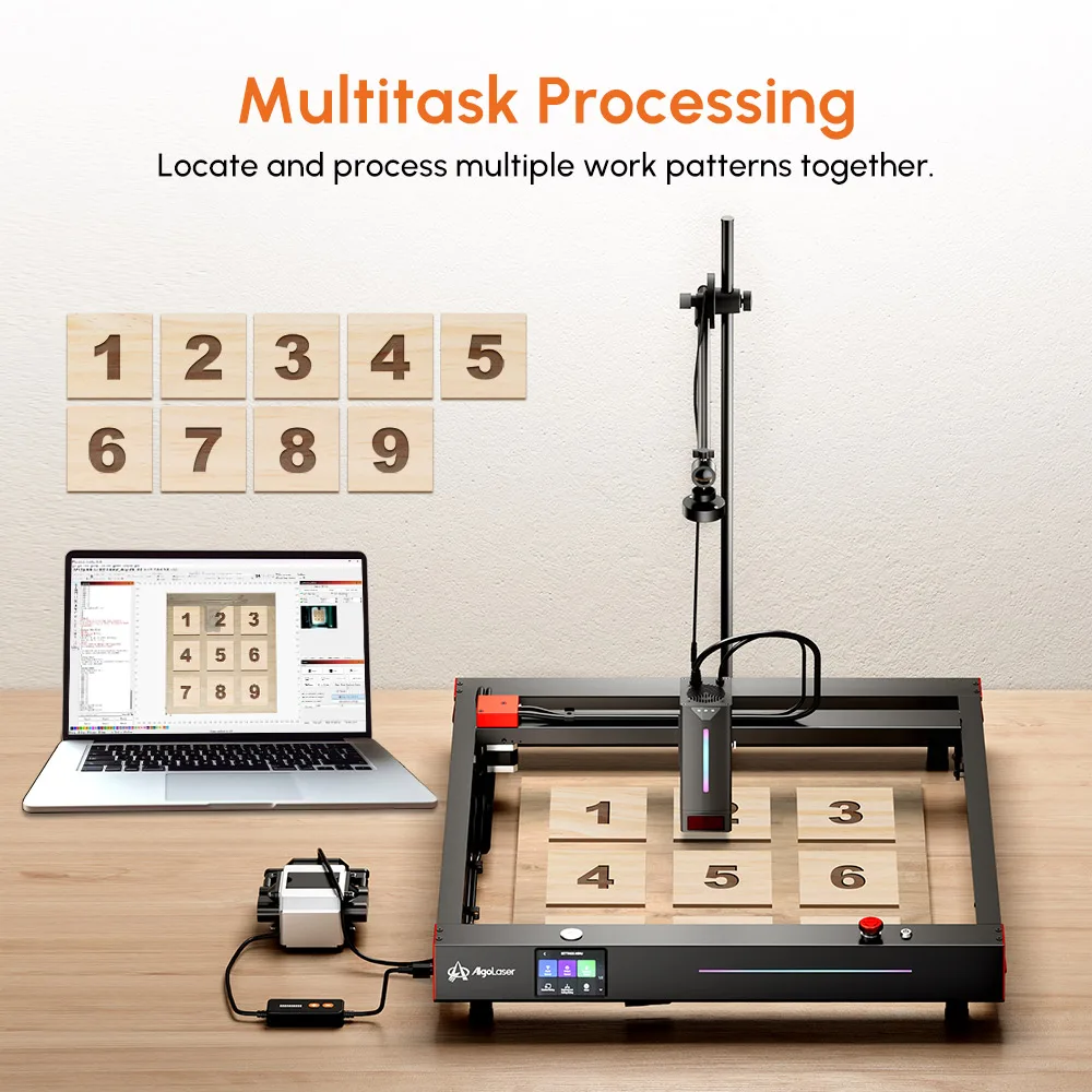AlgoLaser Lightburn Camera Kit for Laser Engraver Offline Remote Monitor Control Positioning for Laser Engraving Machine Algolaser/TWO TREES view 6