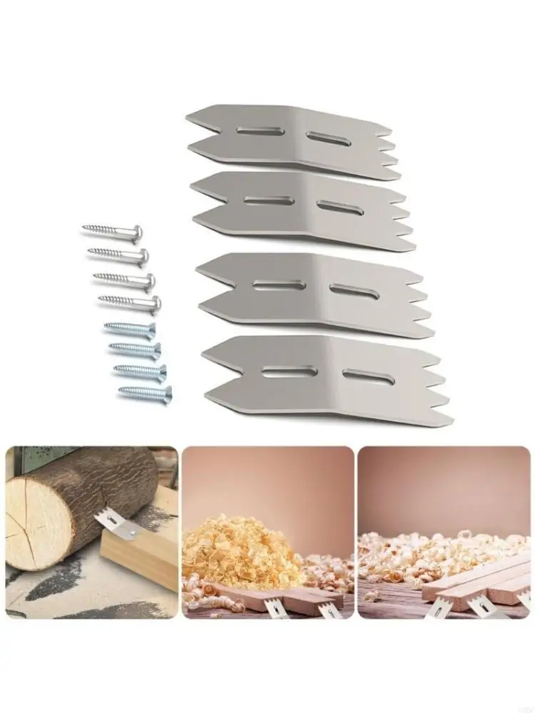 

4pcs надежные деревообработки, установленные деревообрабатывающие принадлежности для всех уровней квалификации