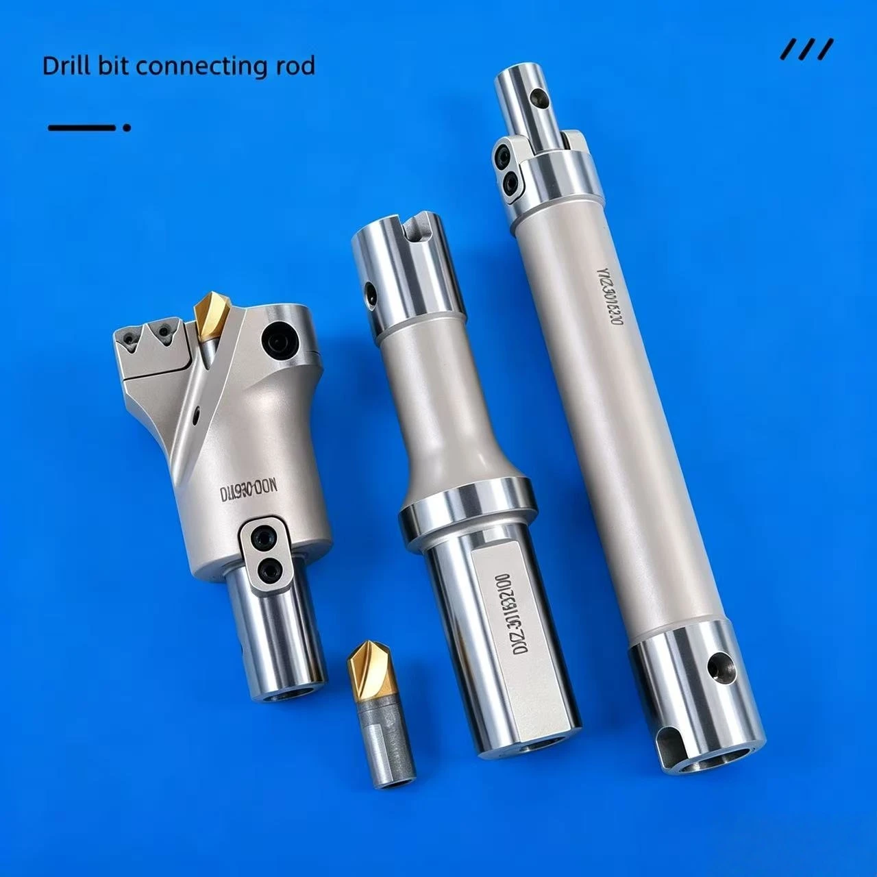 Heavy MDD Drill Extension Shank Hard Alloy Steel CNC Drilling Tool Accessory