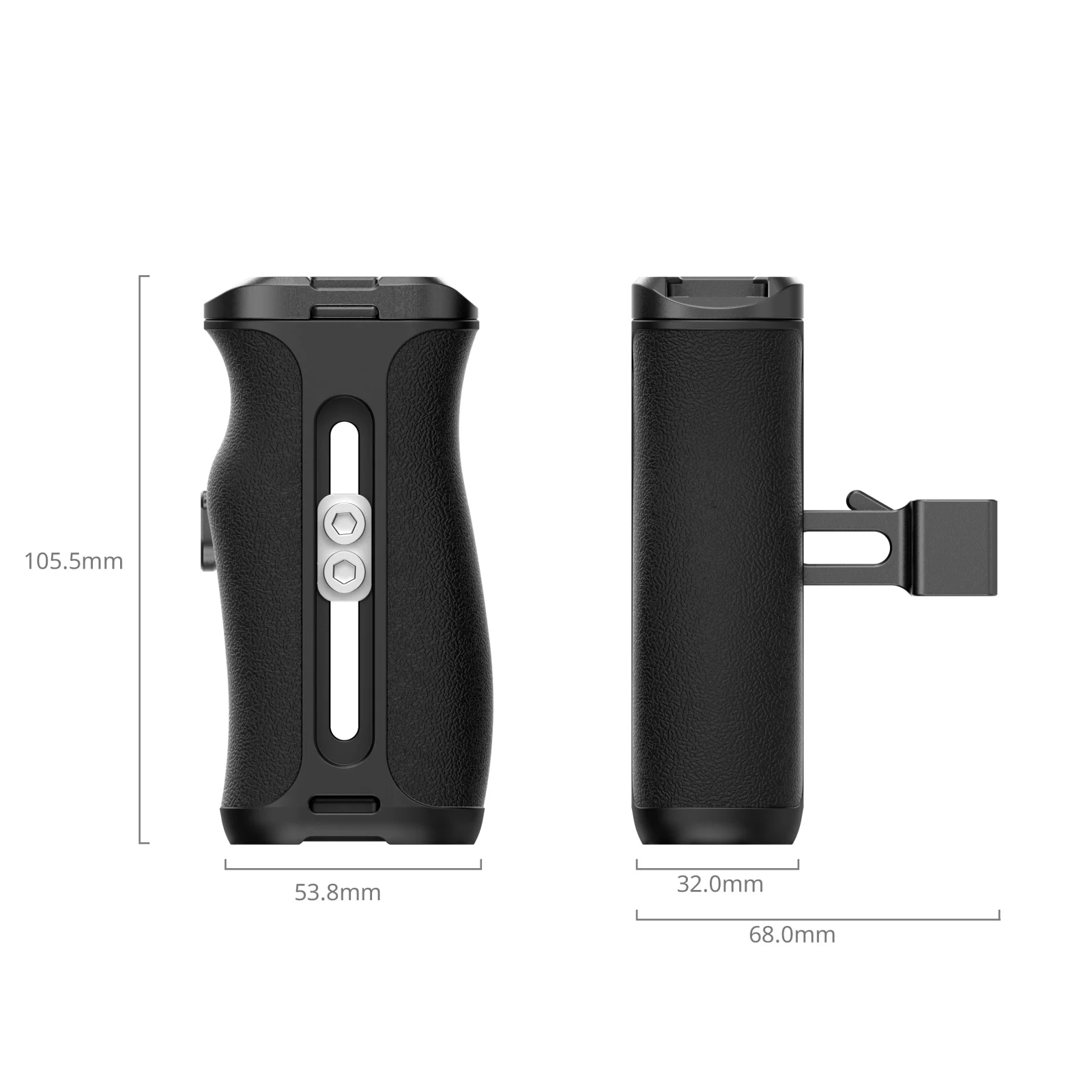 SmallRig mini NATO Side Handle Left and Right Changeable Vertically Adjustable to 43mm Side Handle Load 6kg 4840