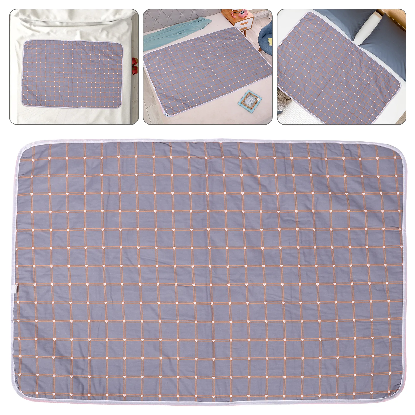 

Washable Diaper Pad Adults Nappy Pad Incontinence Person Diaper Pad Incontinence Person Reusable Elderly Bed Pad 80x120CM