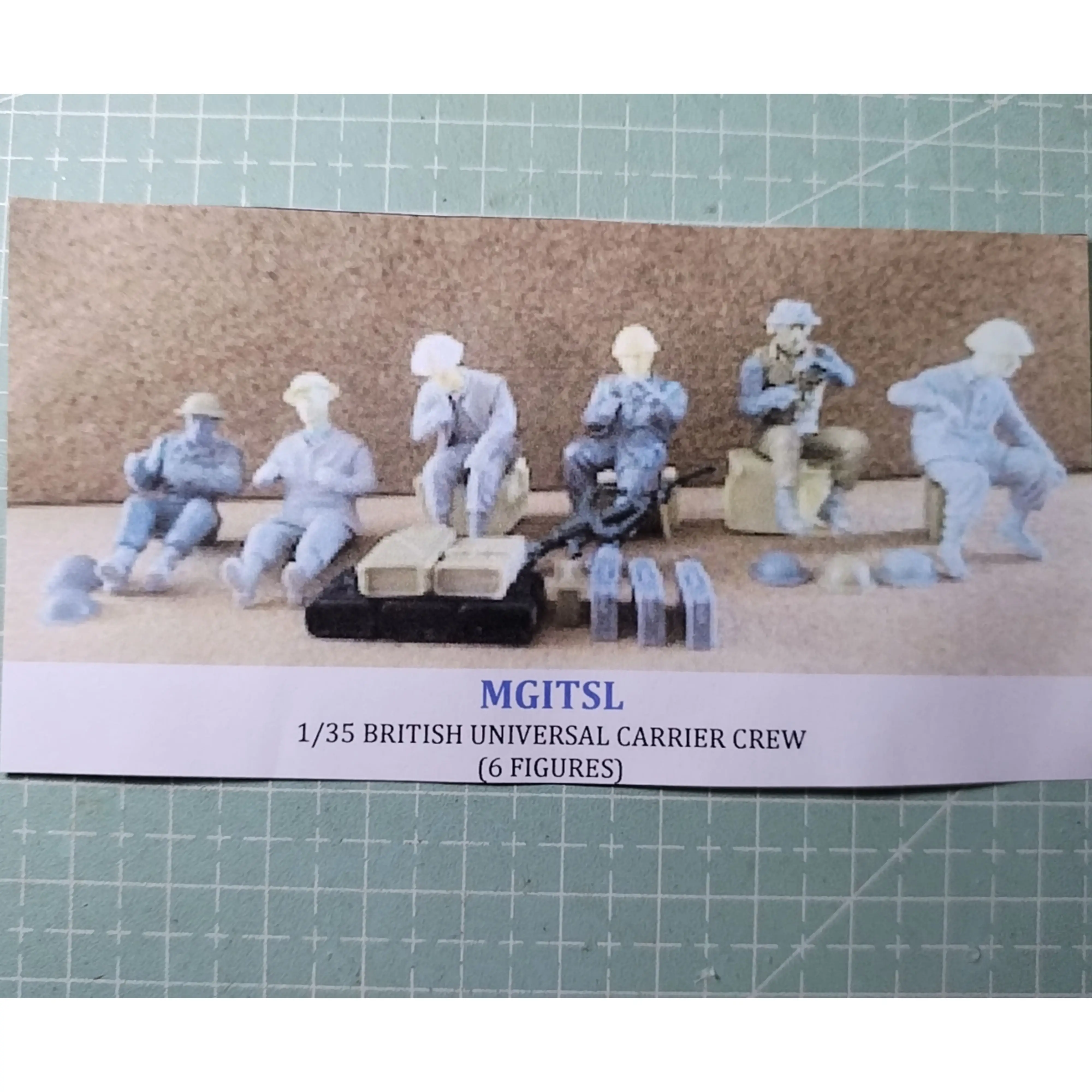 Figura modelo GK de resina 1/35, kit sin montar y sin pintar