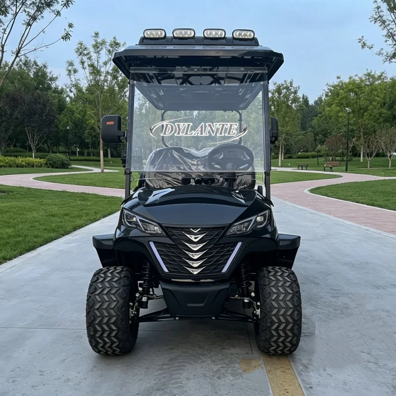 Mini off Road Electric Golf Cart 2/4/6 Passenger Seat Small Scooter Vehicle for Villa Factory Resort Guest Pickup Golf Cart
