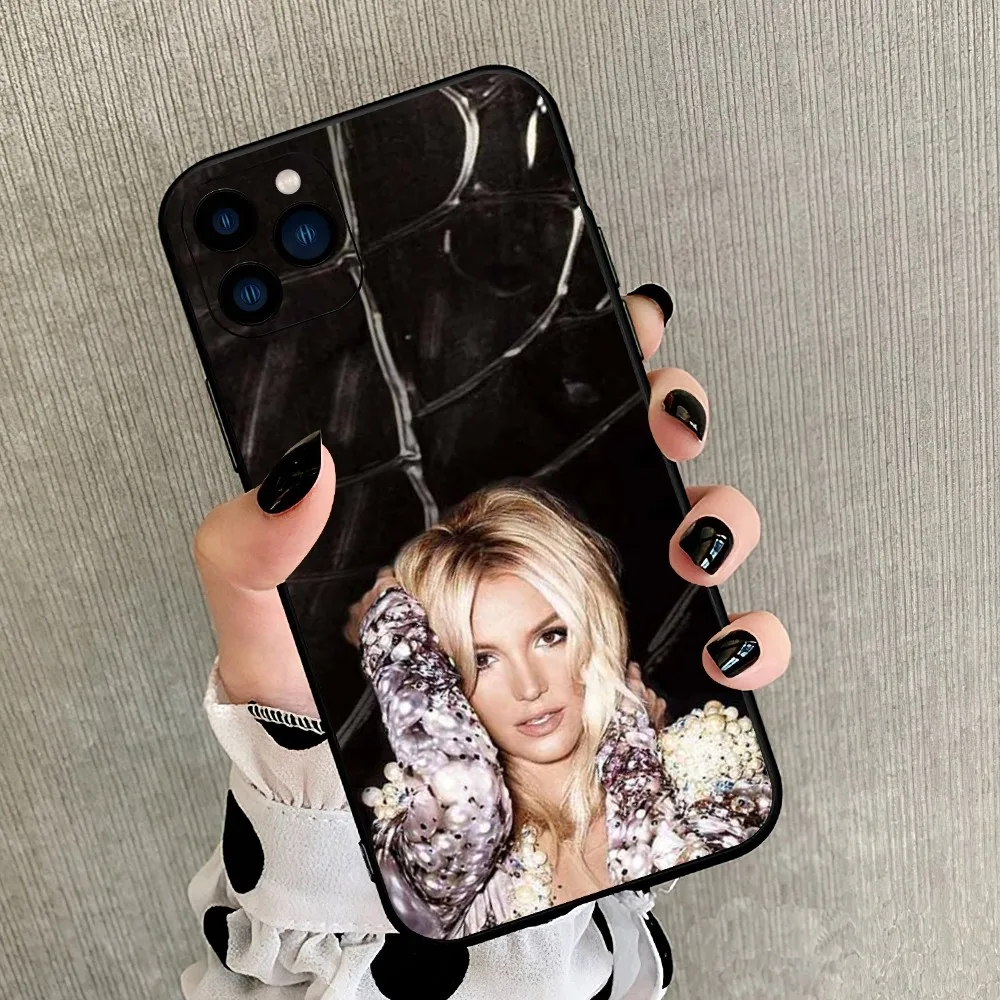 Singer Britney Spears Phone Case For iPhone 8 11 12 13 14 15 Mini X XR XS PRO MAX Plus Shell