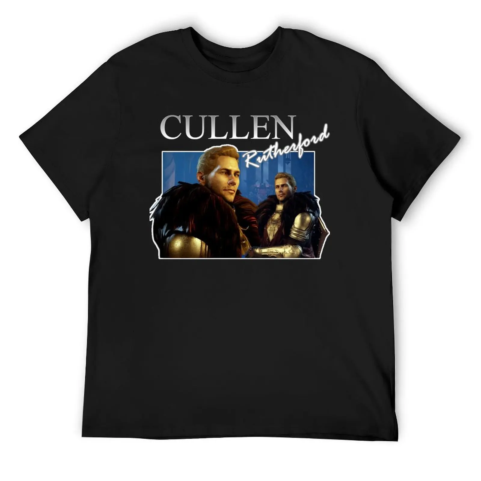 Cullen Rutherford - Dragon Age Vintage T-Shirt shirts graphic tee boys whites blue archive aesthetic clothes mens plain t shirts