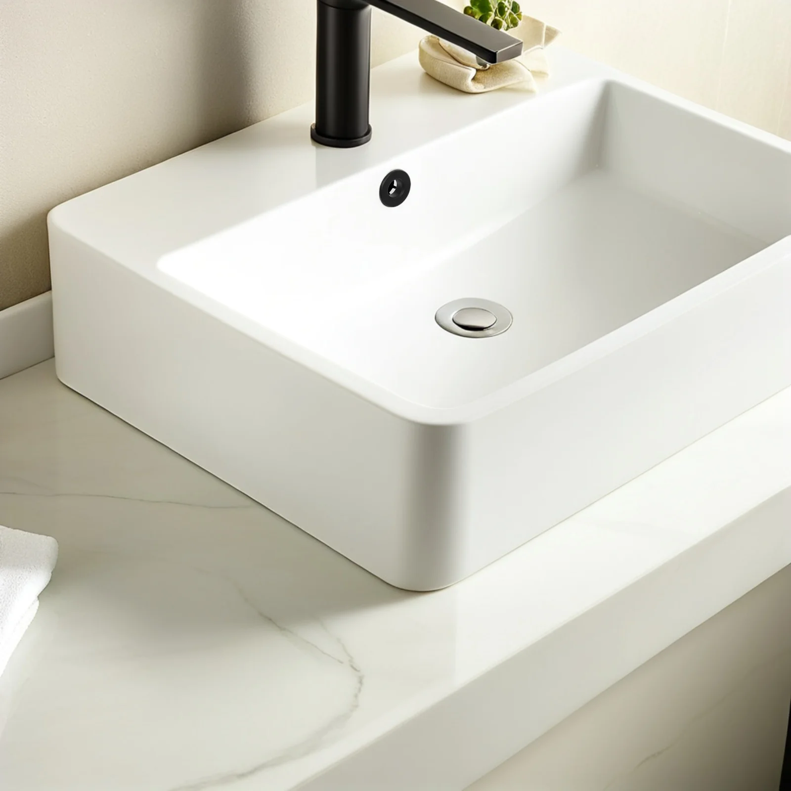 

2pcs Sink Overflow Ring Universal Fit Sink Basin Trim Overflow Cover Hole Insert Cap For Bathroom Kitchen Washbasin Easy Install