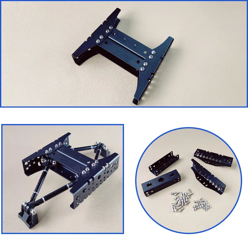 Barra transversal central doble para camión Tamiya RC Scania R620 Benz MAN Volvo, 1/14