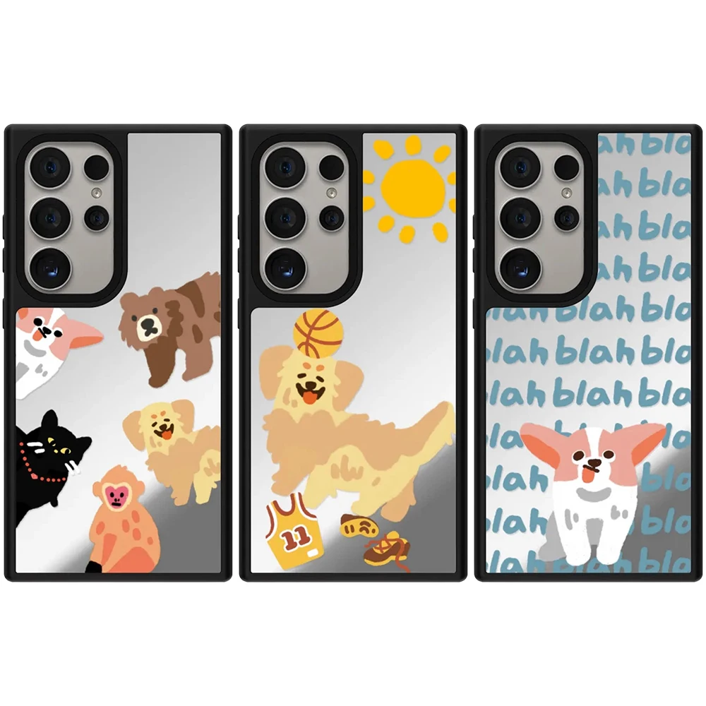 

6042363 Mirror Magnetic Case: Compatible with Samsung Galaxy S23 U S24U S25 S26 Ultra S25+ S26 Plus Shell