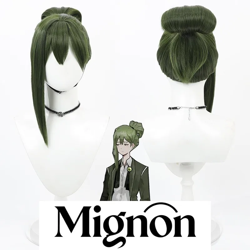 

Библиотека Lobotomy Corporation Ruina Netzach, парик для косплея, зеленый шар из водорослей