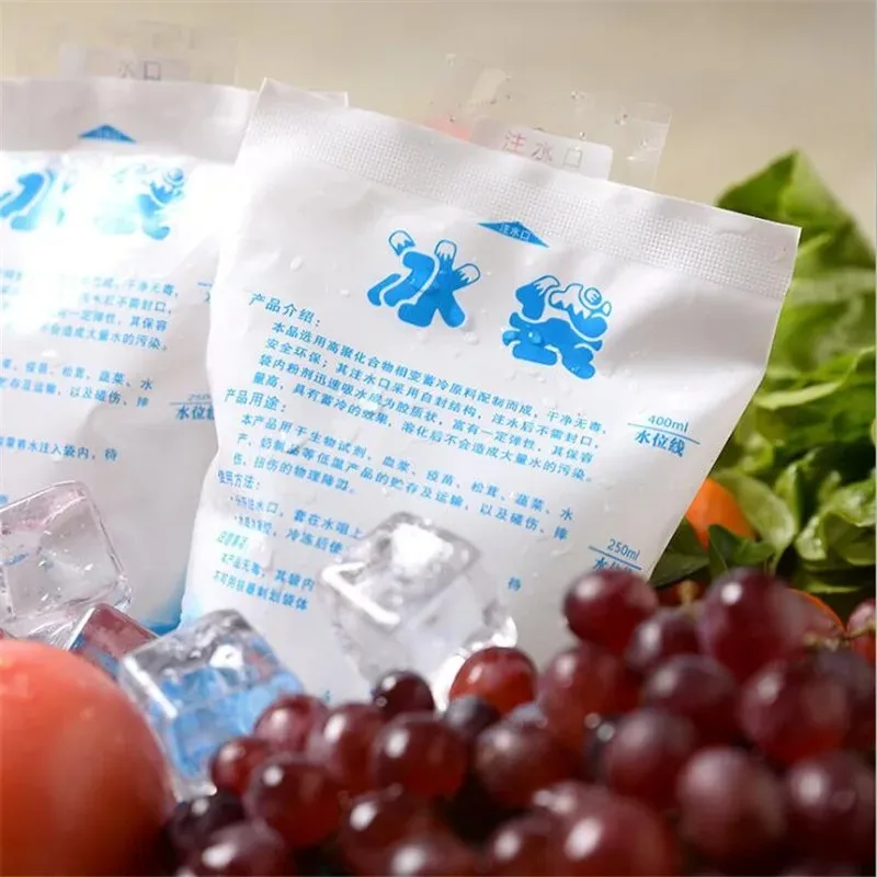 Ice Pack Reusable Gel Cold Bag Food Ice Packs Painful Cold Compress Beverage Refrigerated Food Preservation Gel Dry Ice Pack Ice
