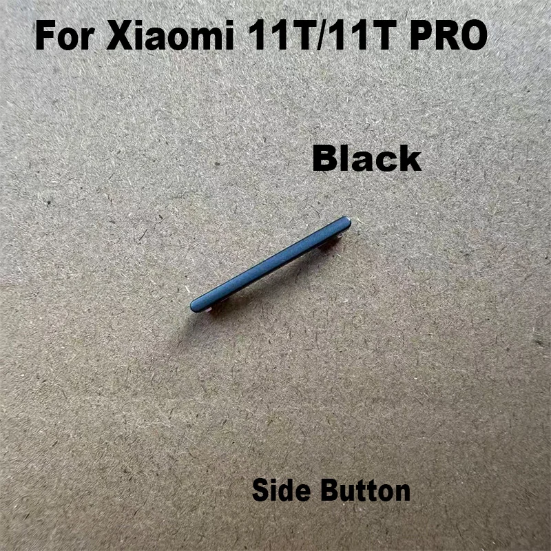 Para xiaomi 11t/11t pro volume de energia botão lateral botões ligar/desligar chaves peças reparo substituição