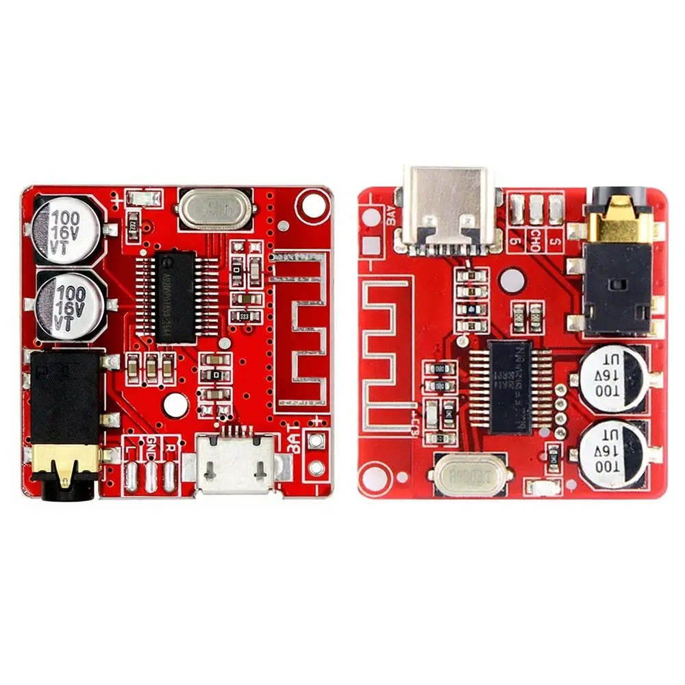 

Professional Stereo Music Bluetooth Decoder Micro USB/Type-C 3.5mm Jack Bluetooth Receiver DIY Audio Amplifier Electronics