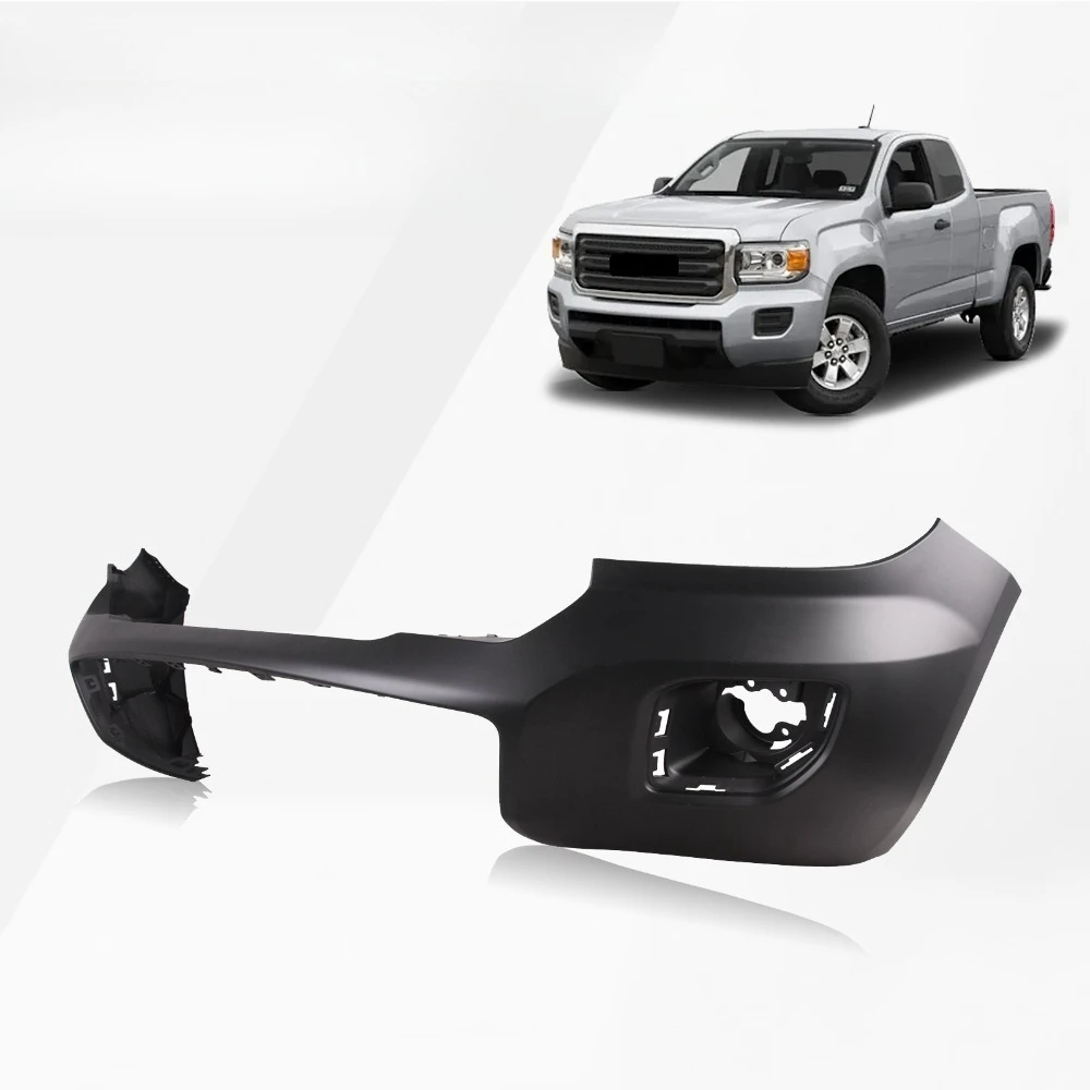 

For 2015 2016 2017 2018 2019 2020 GMC Canyon Front Bumper Cover Black 23484645