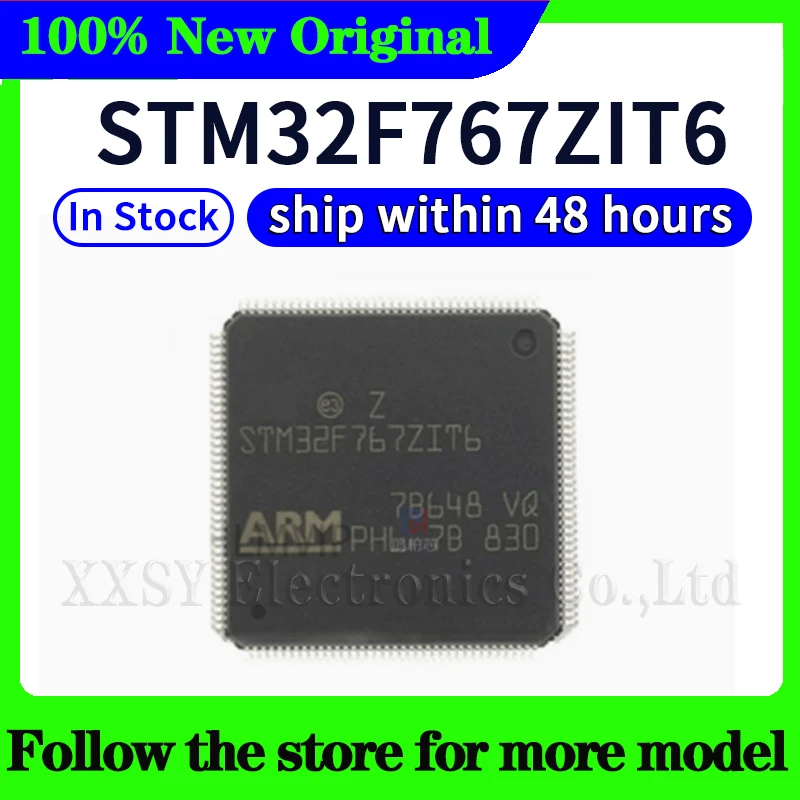 

STM32F767ZIT6 In stock 48 hours ship