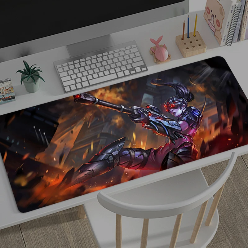 Gaming Mouse Pad O-overwatch Widowmaker Accessories Office Gamer Keyboard Desk Mat Non-Slip ground mat Large PC carpet Mousepad