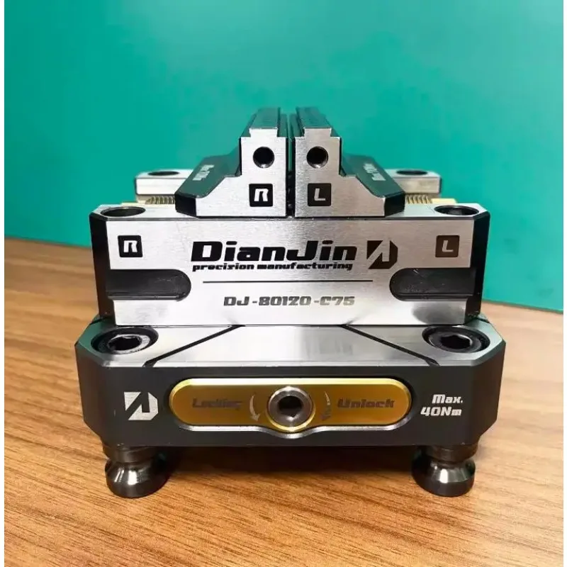 Suitable for Four or Five Axis Zero Point Quick Change Plate Fixture  a Self Centering Vise Three Jaw Chuck Holder